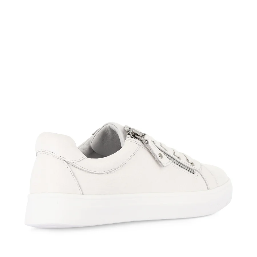 CARA - WHITE LEATHER - Image 4