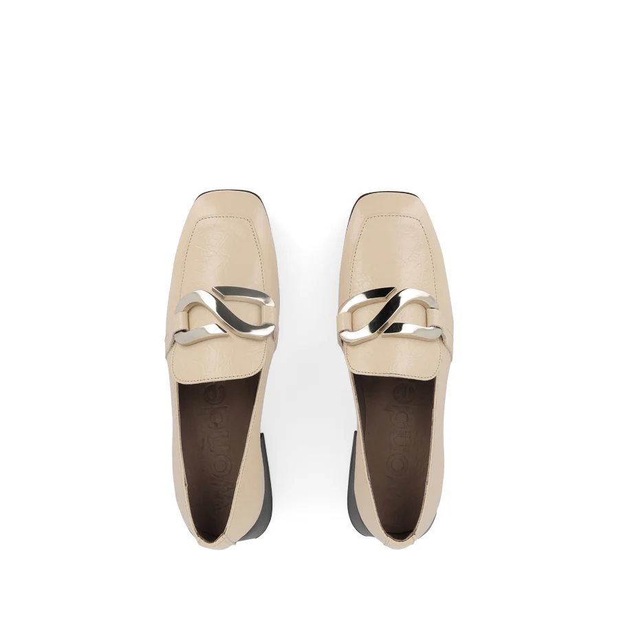 CASSI C-7110 - CREAM LEATHER - Image 5