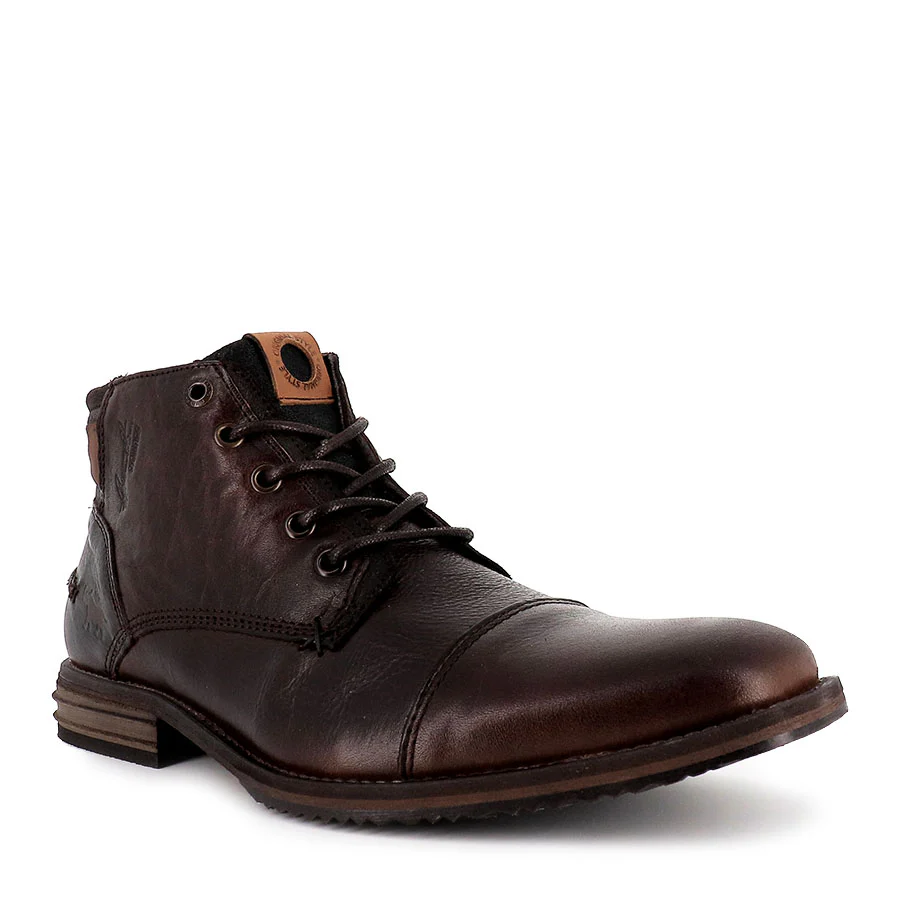 CHAMBERS - DARK BROWN LEATHER - Image 3