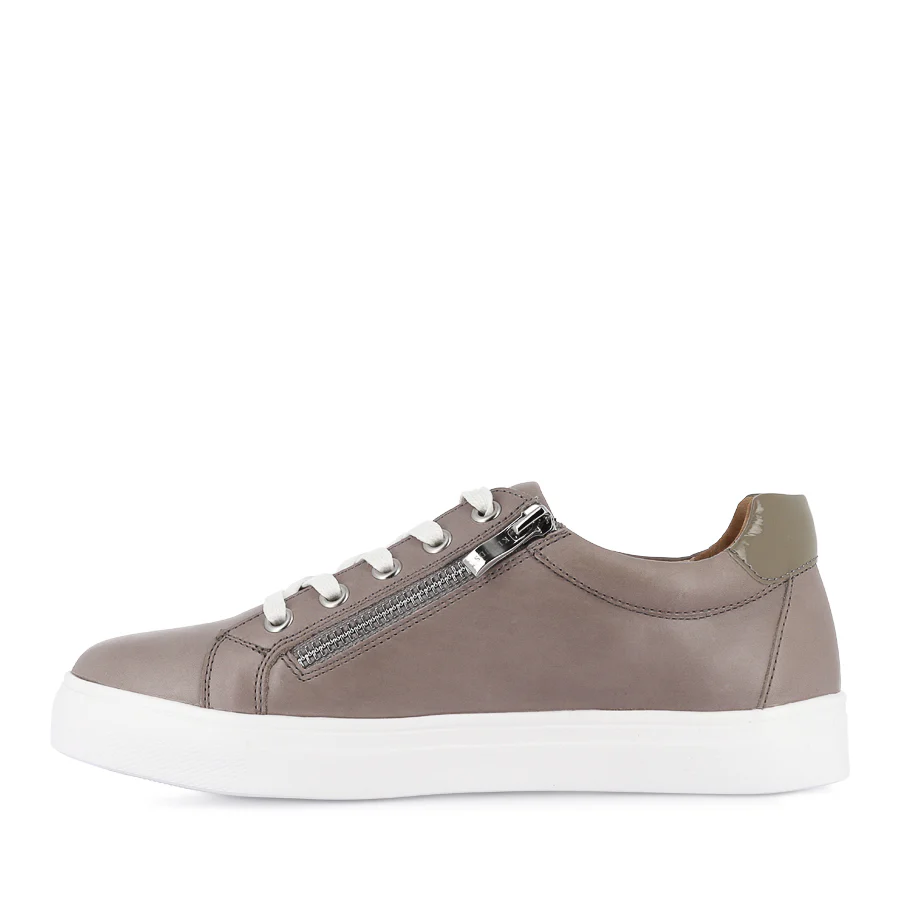 CHARLIE XW - TAUPE LEATHER - Image 2