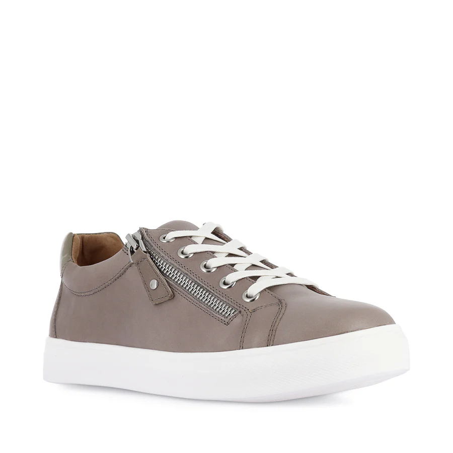 CHARLIE XW - TAUPE LEATHER - Image 3