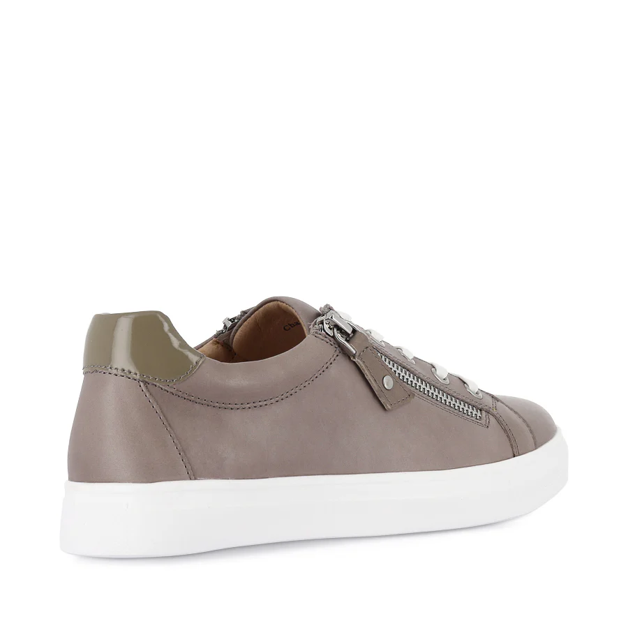 CHARLIE XW - TAUPE LEATHER - Image 4