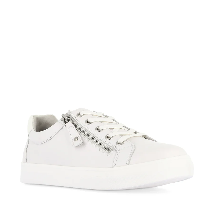 CHARLIE XW - WHITE LEATHER - Image 3