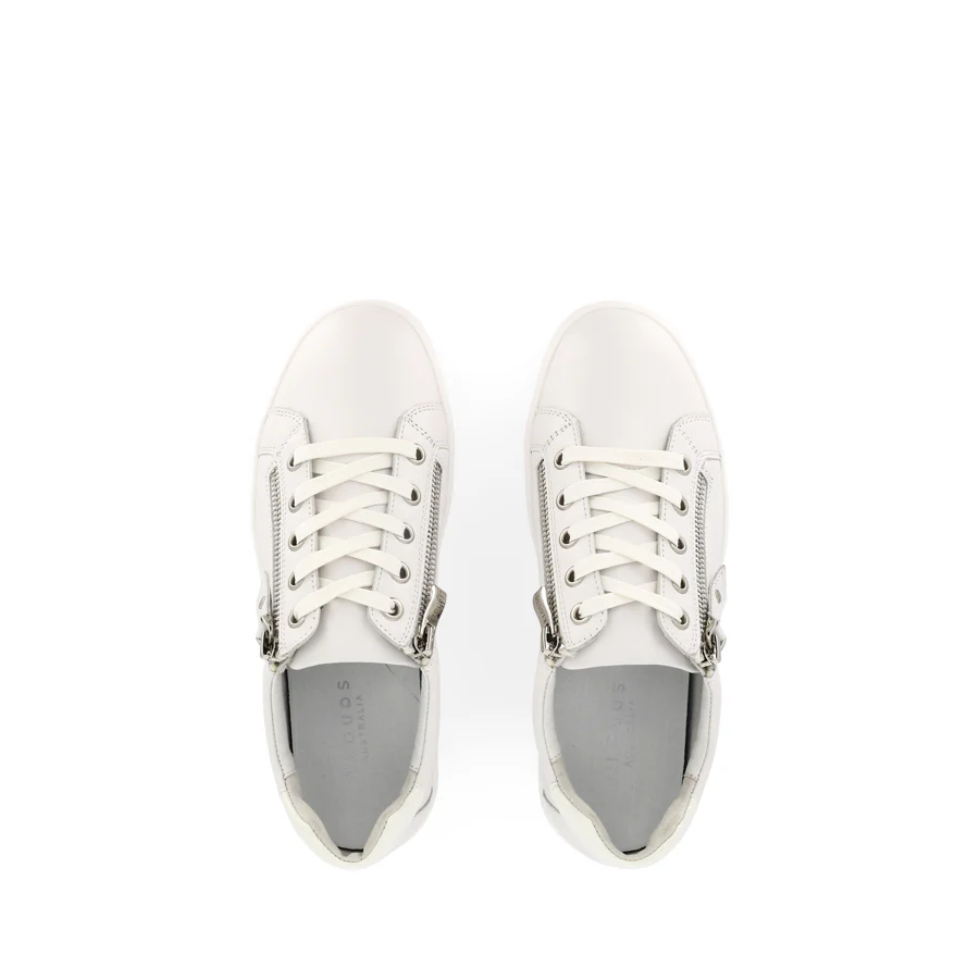 CHARLIE XW - WHITE LEATHER - Image 5