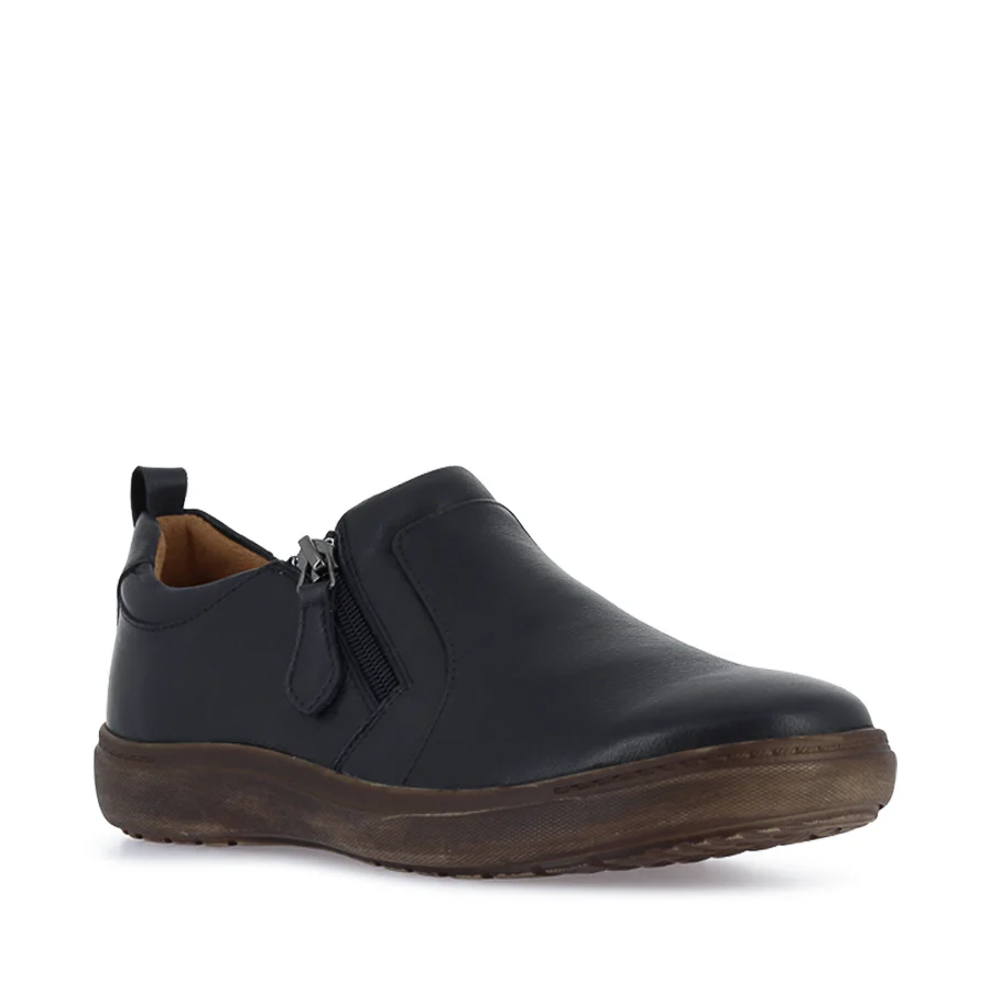 CLAIR - FRENCH NAVY LEATHER - Image 3