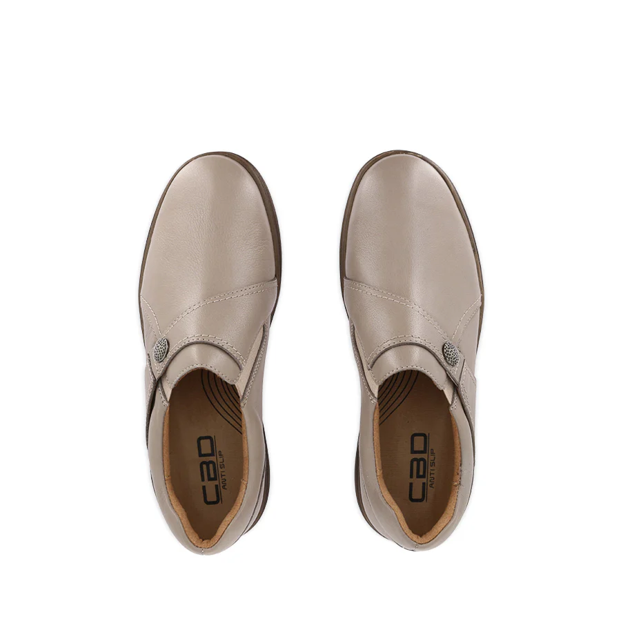 CLARISA - STONE WAXY LEATHER - Image 5