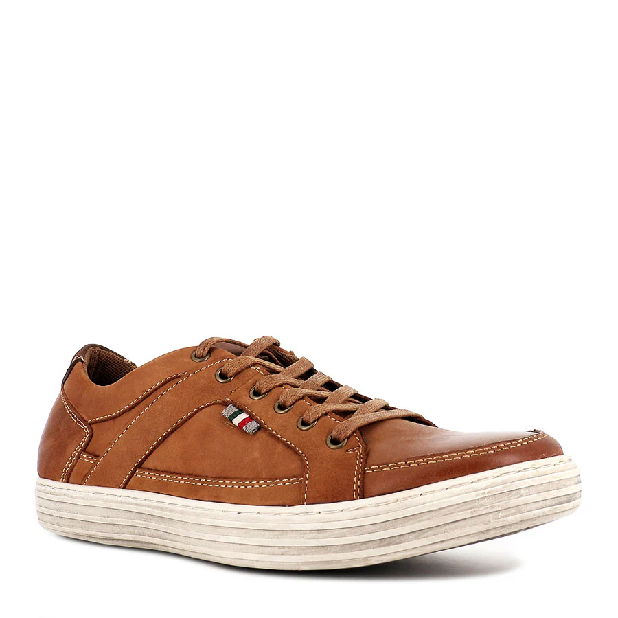 CLARKE - TAN LEATHER - Image 3