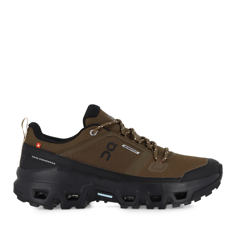 CLOUDROCK LOW WATERPROOF (M) - EARTH/BLACK