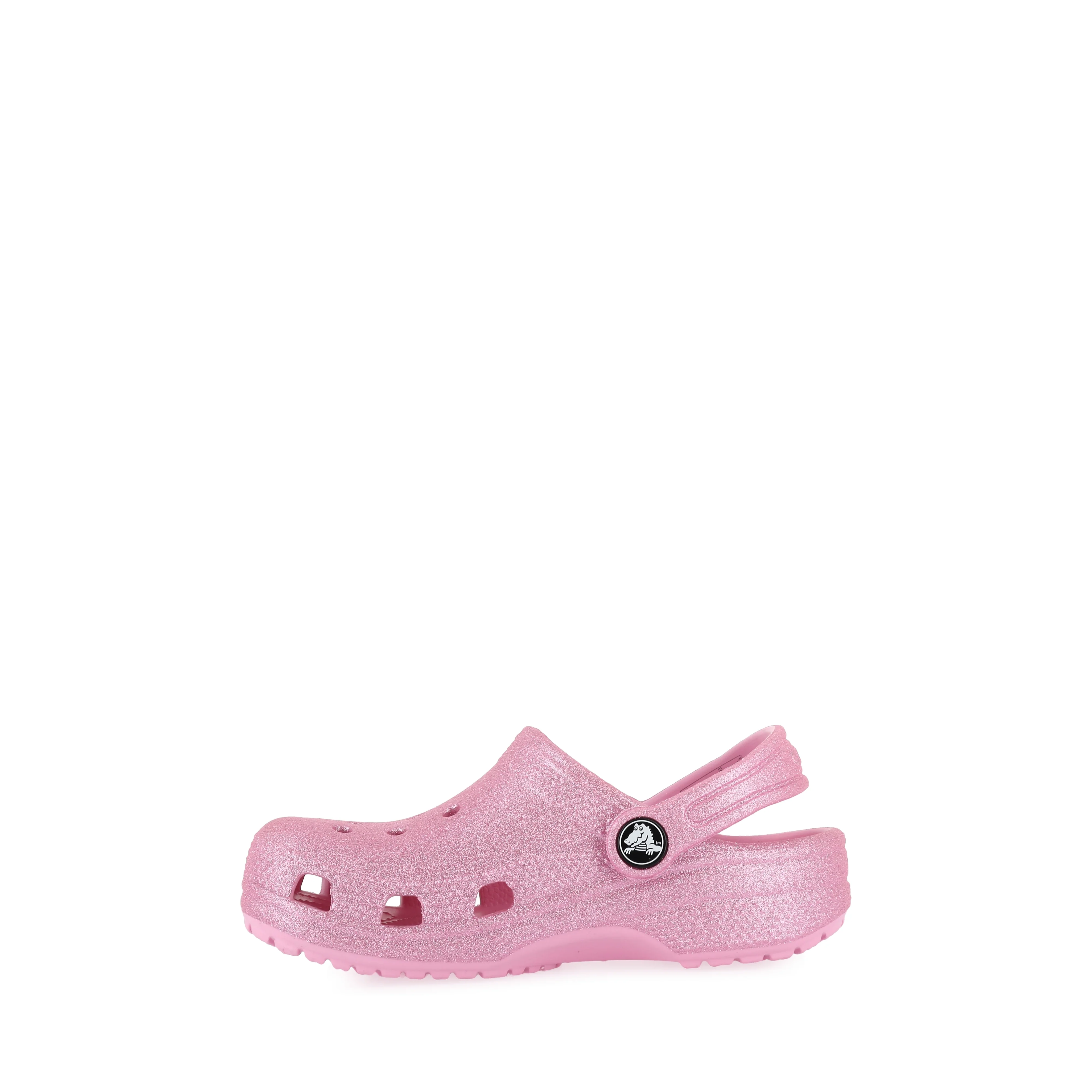 CLASSIC GLITTER CLOG KIDS - PINK TWEED GLITTER - Image 2