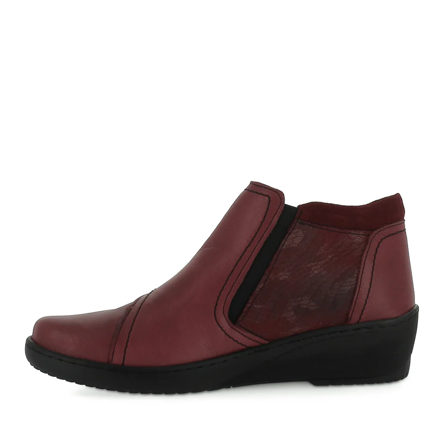 CP462-18 - BURGUNDY COMBO LEATHER - Image 2
