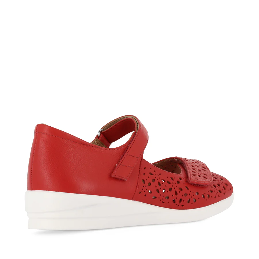 DAFFODIL W - RED LEATHER - Image 4