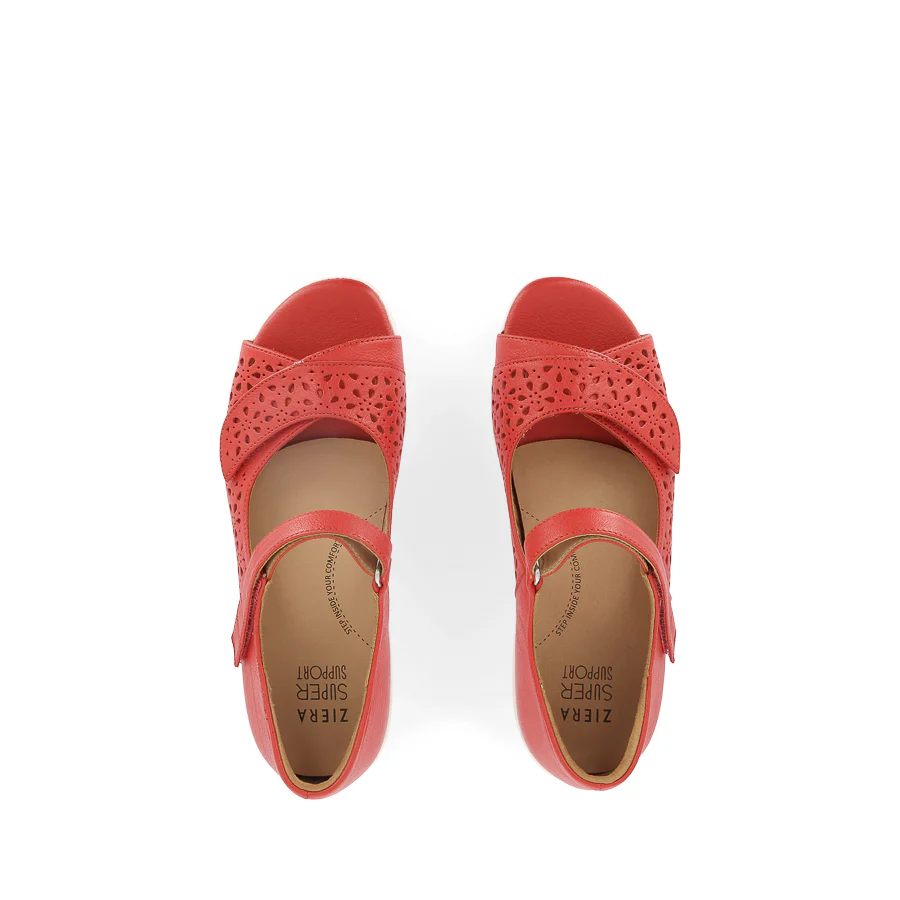 DAFFODIL W - RED LEATHER - Image 5