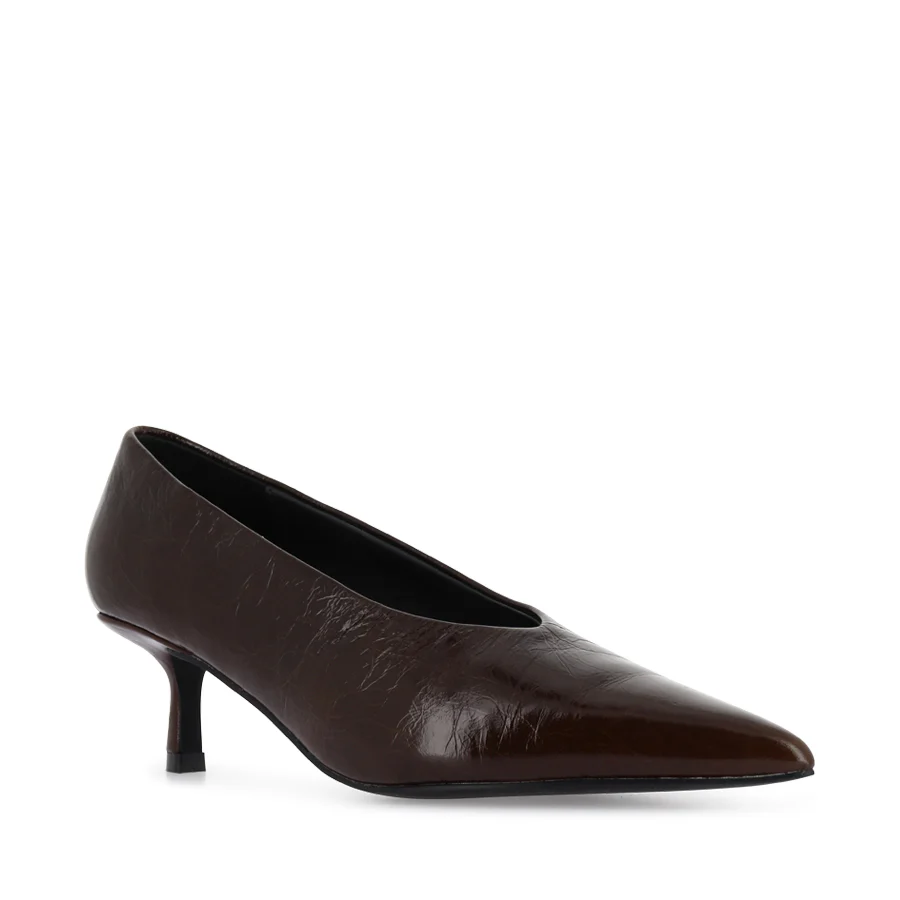DAIS - COFFEE CRINKLE PATENT LEATHER - Image 3