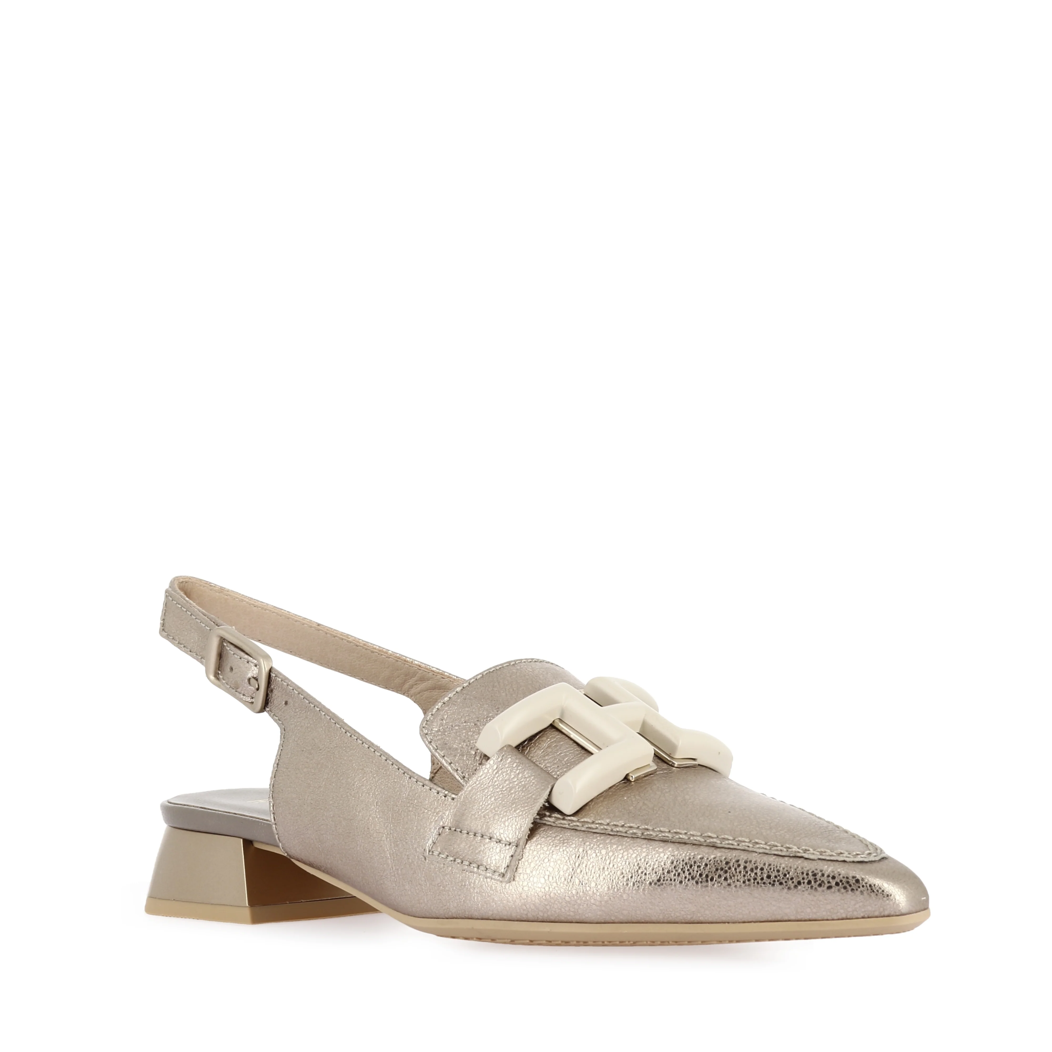 DALI - METALLIC CHAMPAGNE LEATHER - Image 3