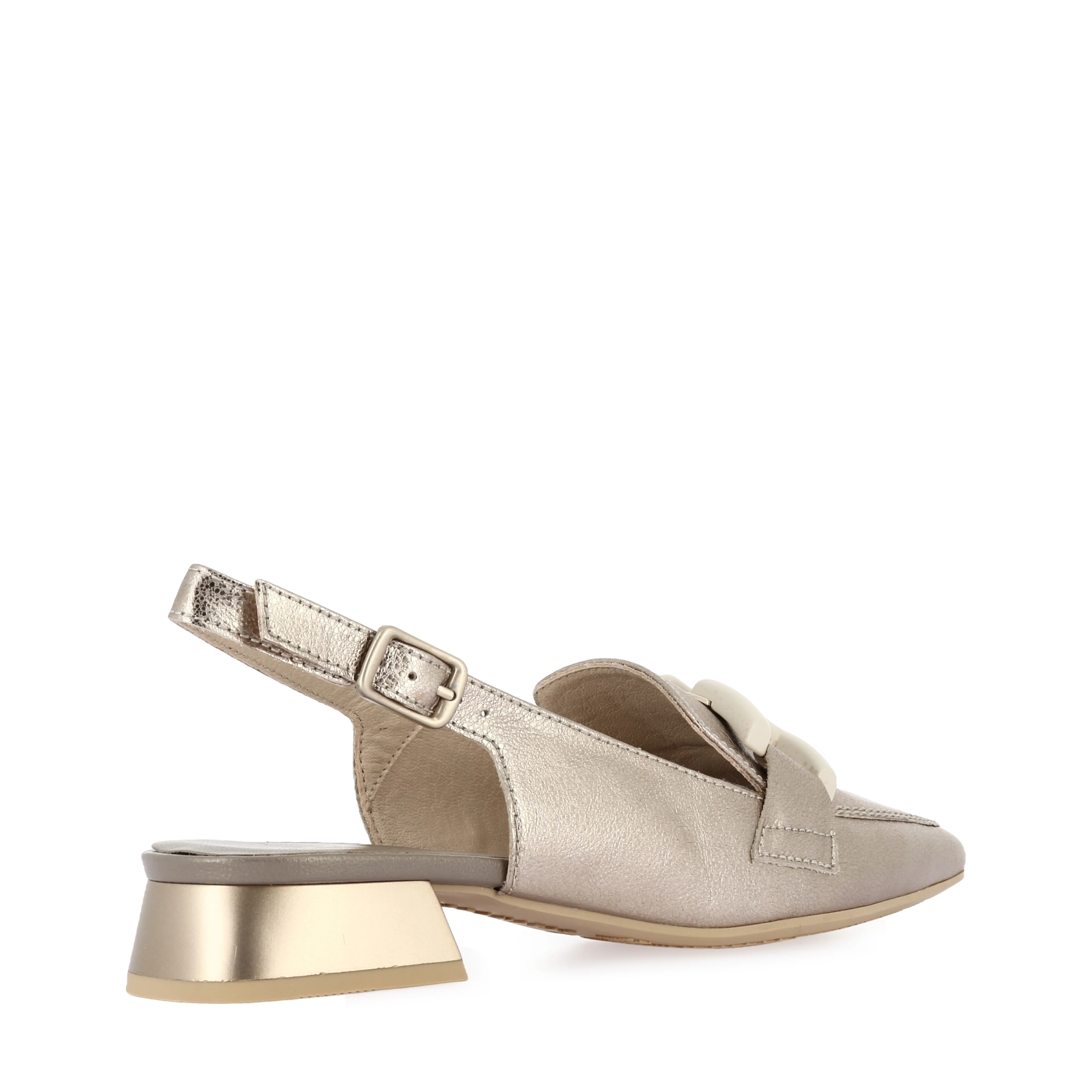 DALI - METALLIC CHAMPAGNE LEATHER - Image 4