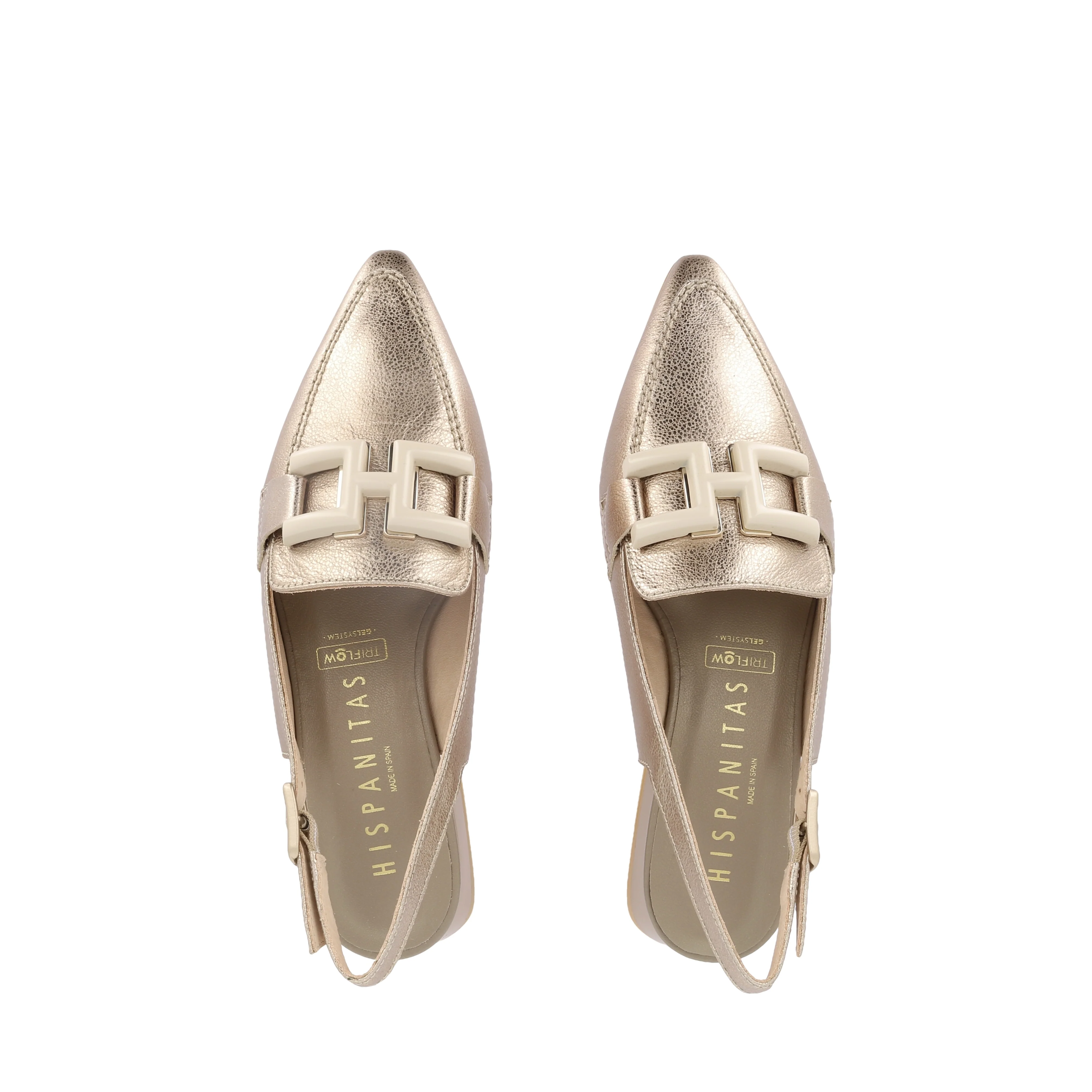 DALI - METALLIC CHAMPAGNE LEATHER - Image 5