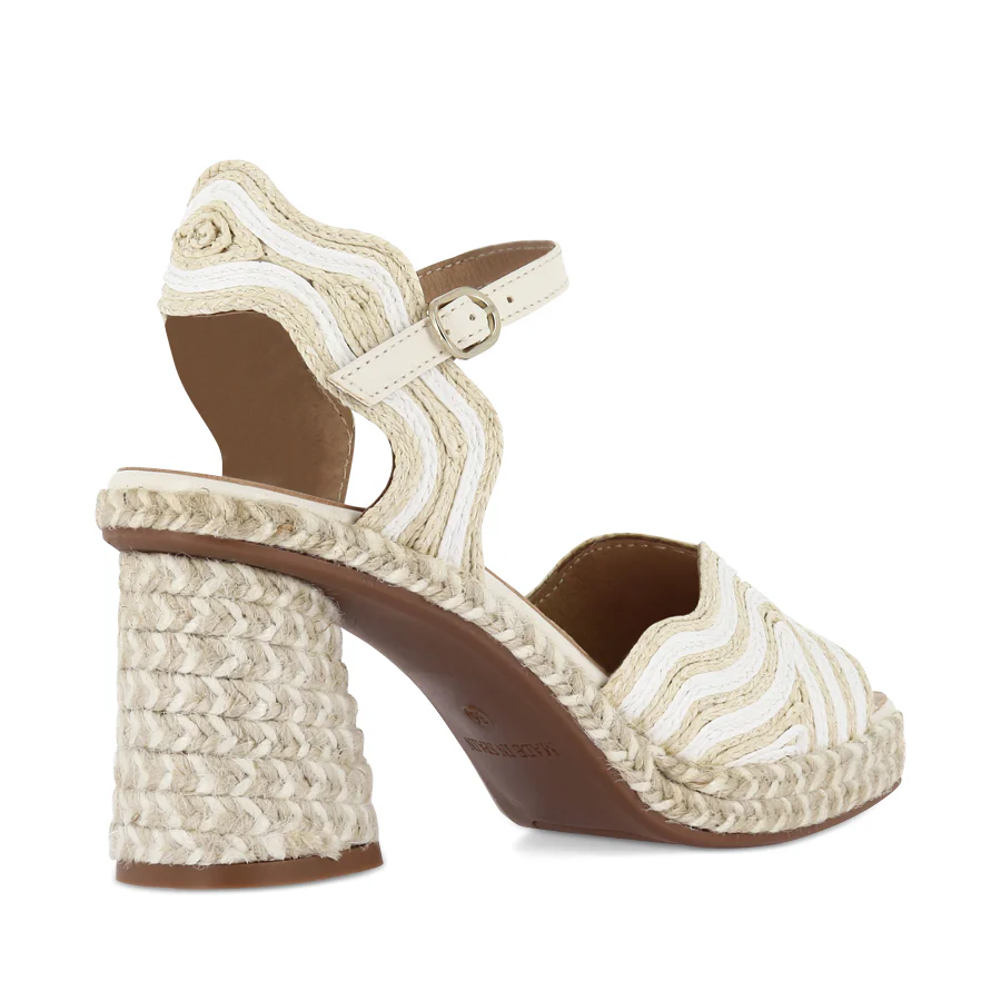 DANAE - WHITE/NATURAL RAFFIA - Image 4