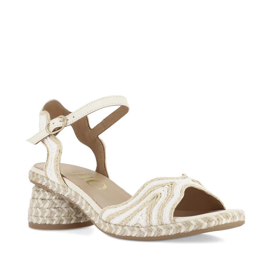 DANE - WHITE/NATURAL RAFFIA - Image 3
