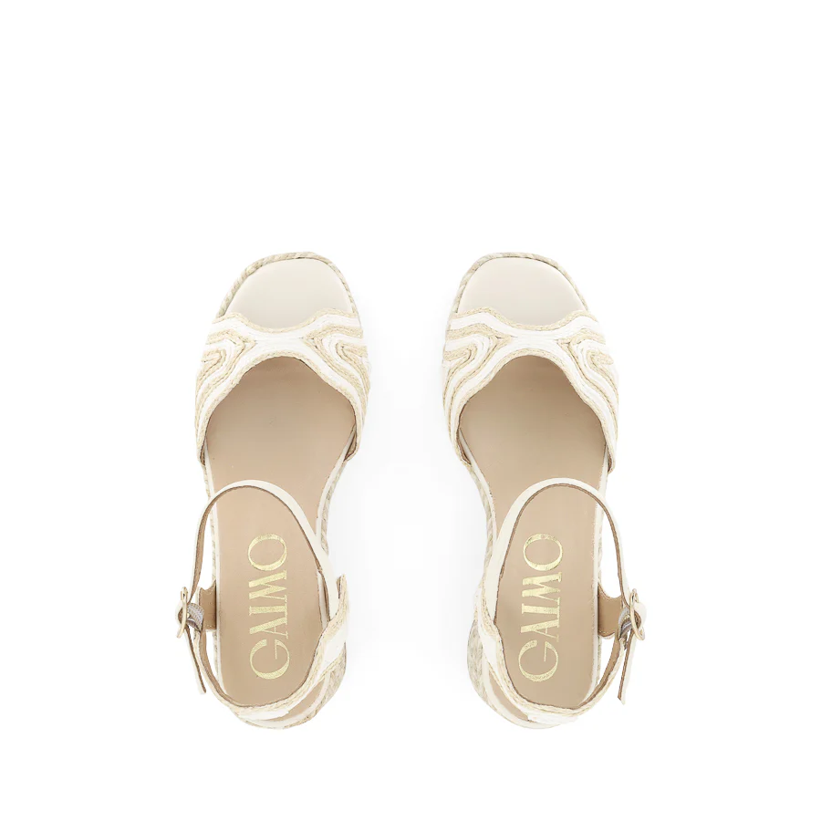 DANE - WHITE/NATURAL RAFFIA - Image 5