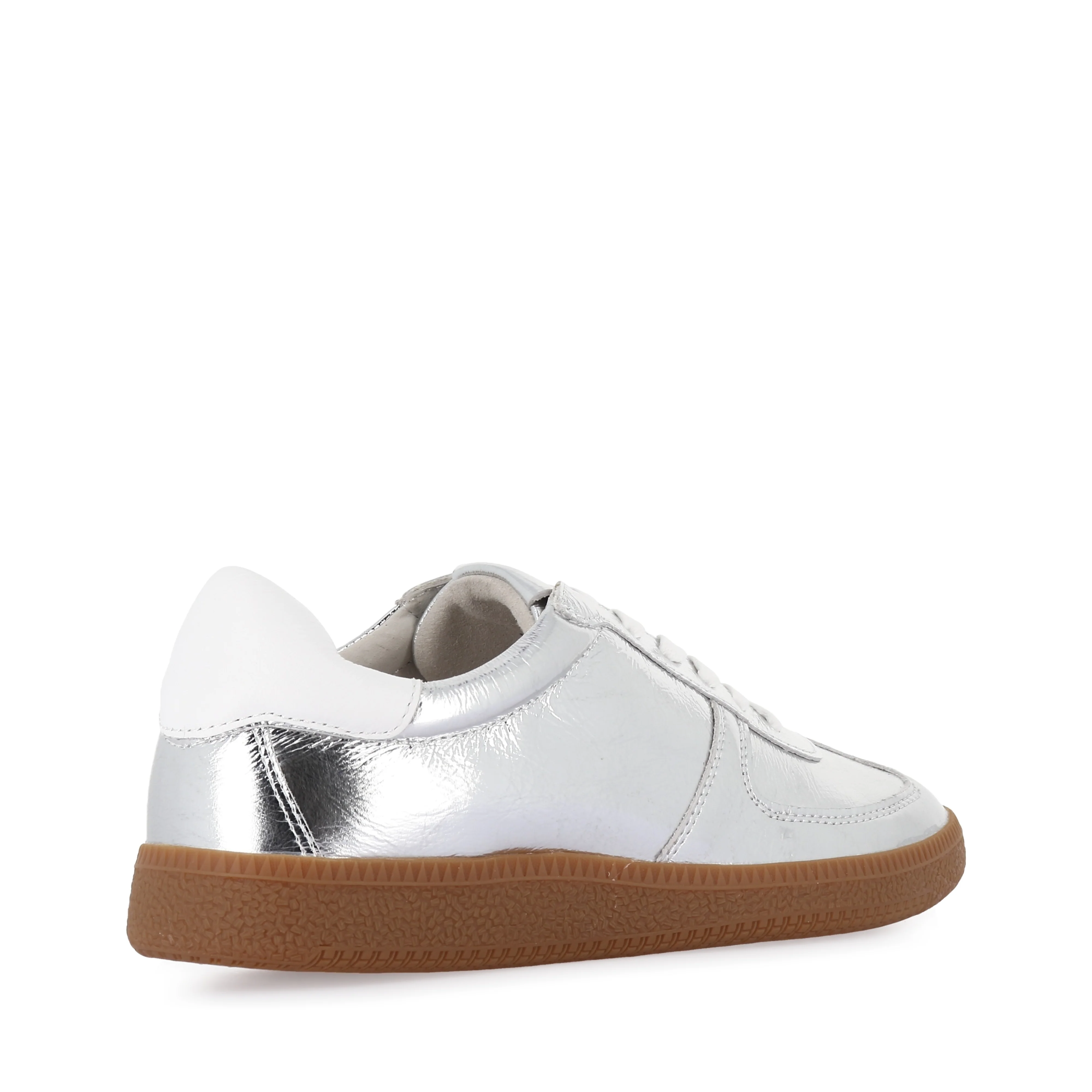 DARI - SILVER/GUM SHRUNKEN LEATHER - Image 4
