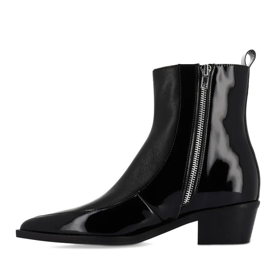 DENTAN - BLACK BLACK PATENT LEATHER - Image 2