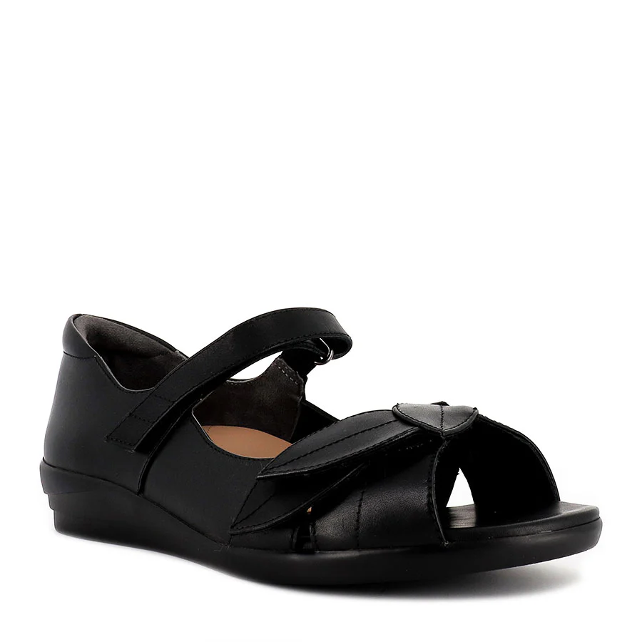 DISCO W - BLACK LEATHER - Image 3