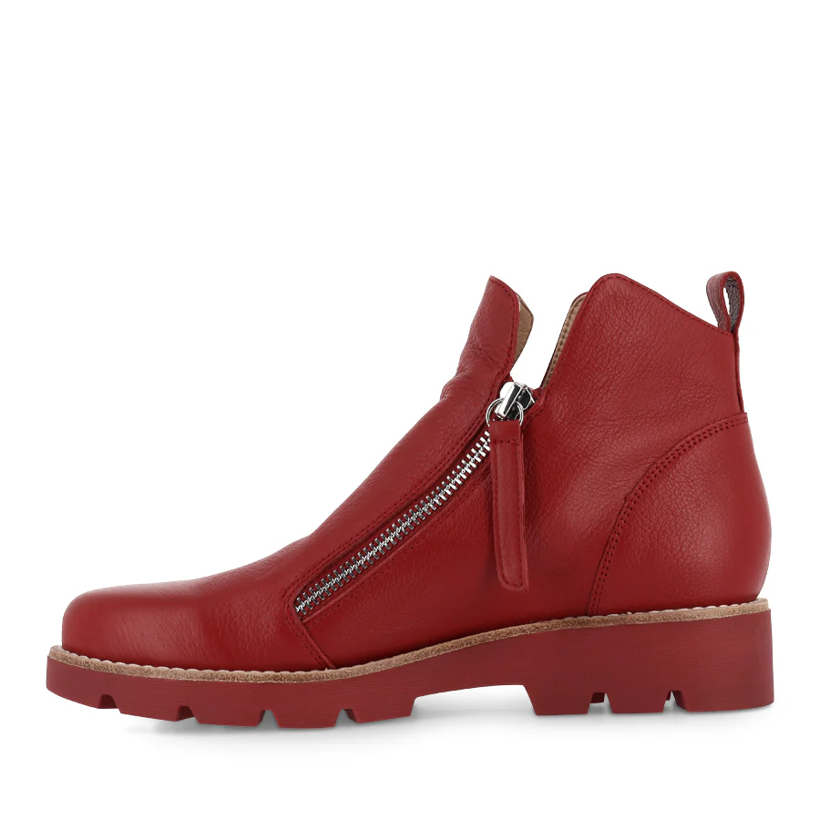 DOTTIZ - DARK RED LEATHER/DARK RED SOLE - Image 2