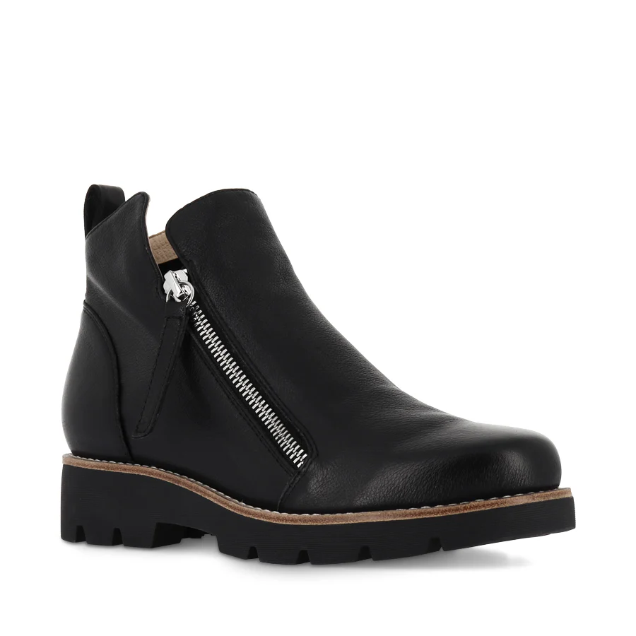 DOTTIZ - BLACK LEATHER BLACK SOLE - Image 3