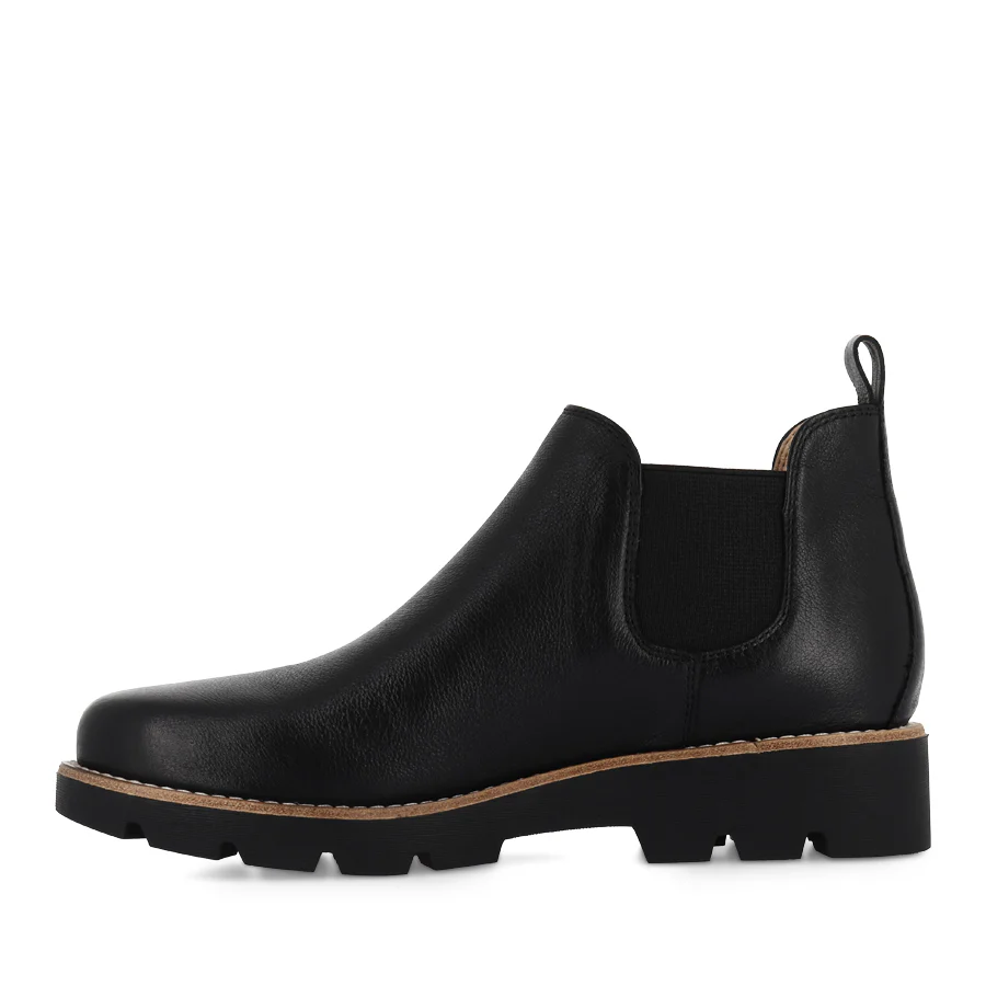 DRARIA - BLACK LEATHER BLACK SOLE - Image 2