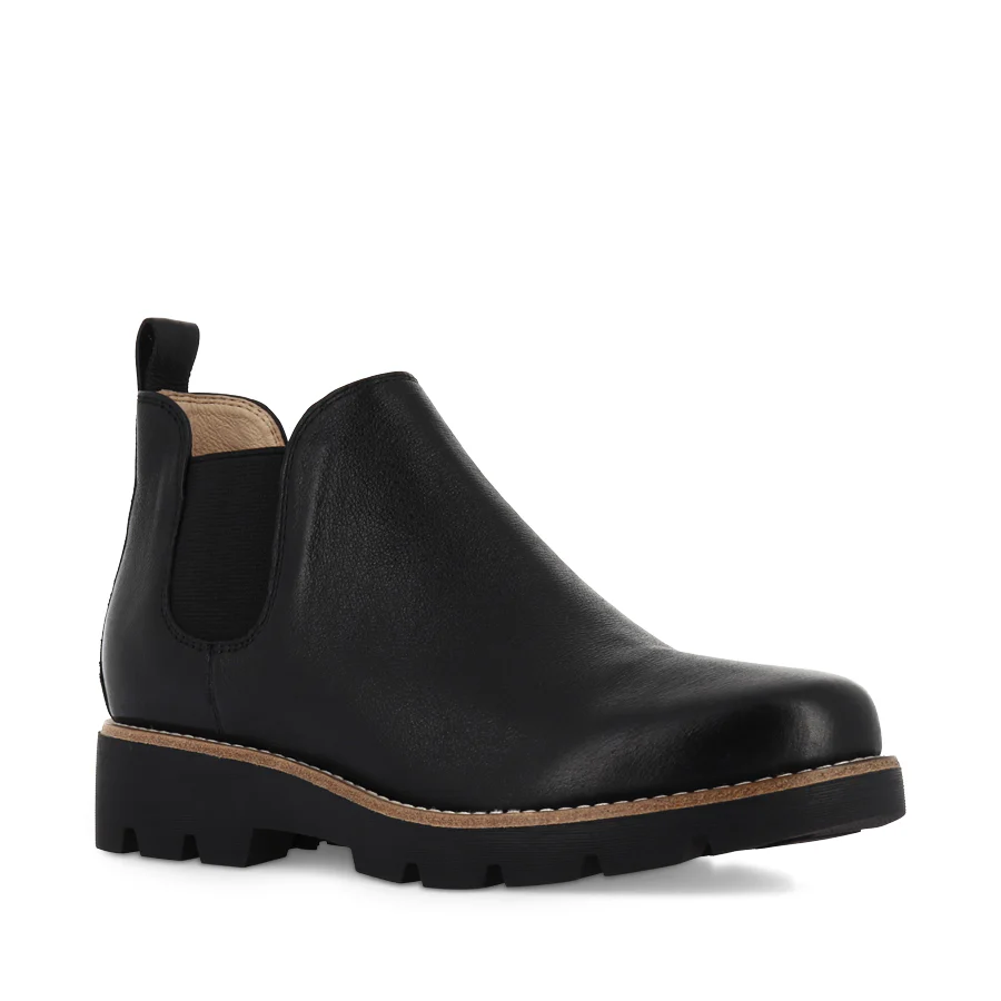 DRARIA - BLACK LEATHER BLACK SOLE - Image 3