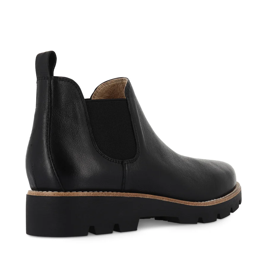 DRARIA - BLACK LEATHER BLACK SOLE - Image 4