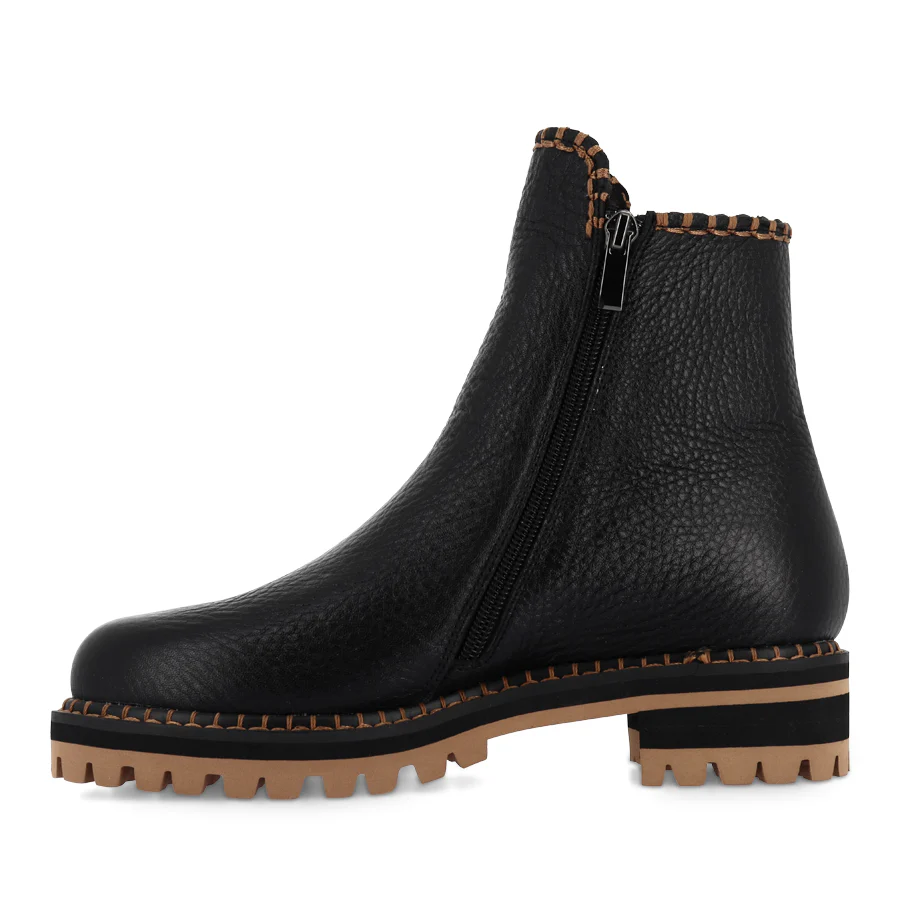 DURIAN - BLACK TAN LEATHER - Image 2