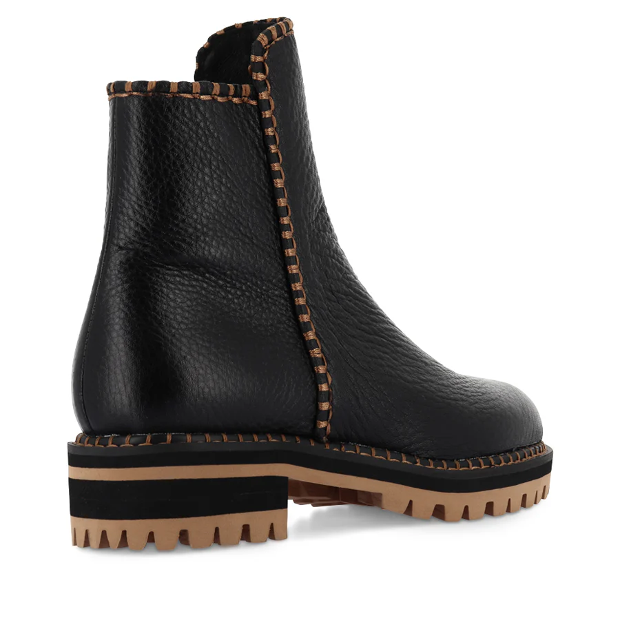 DURIAN - BLACK TAN LEATHER - Image 4