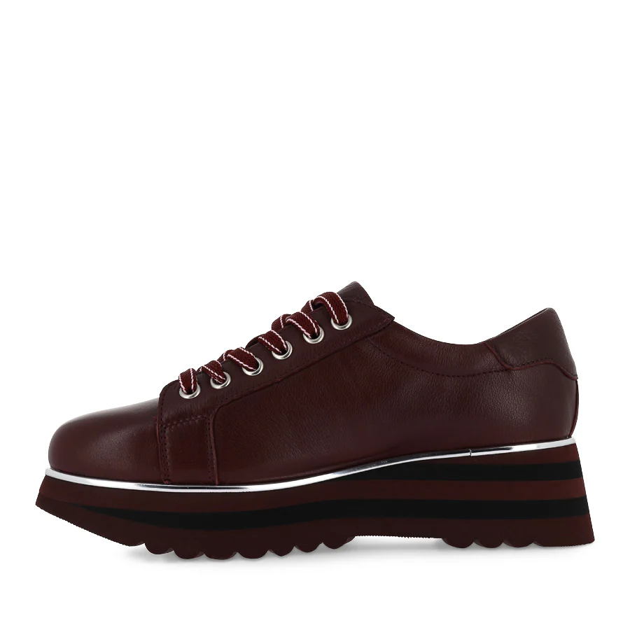 EAMMES - BURGUNDY LEATHER - Image 2