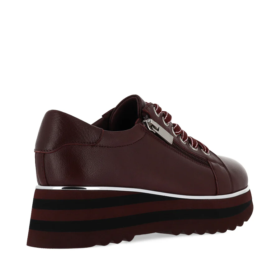 EAMMES - BURGUNDY LEATHER - Image 4