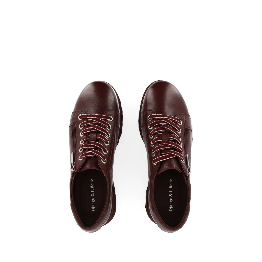 EAMMES - BURGUNDY LEATHER - Image 5