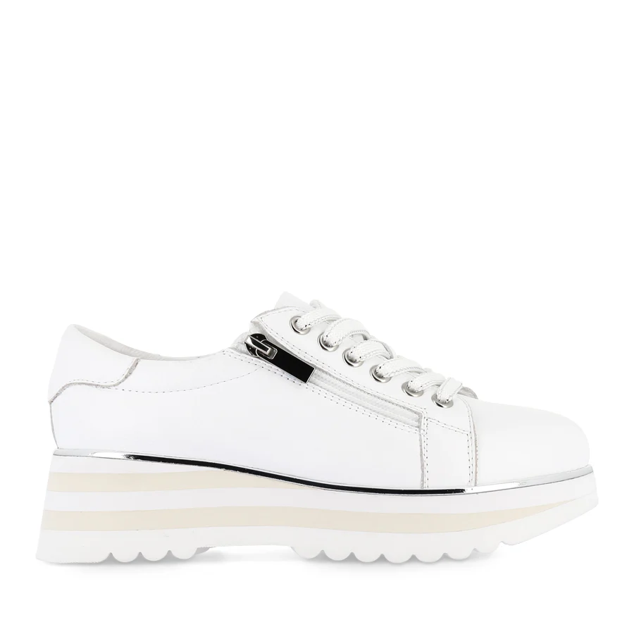 EAMMES - WHITE LEATHER