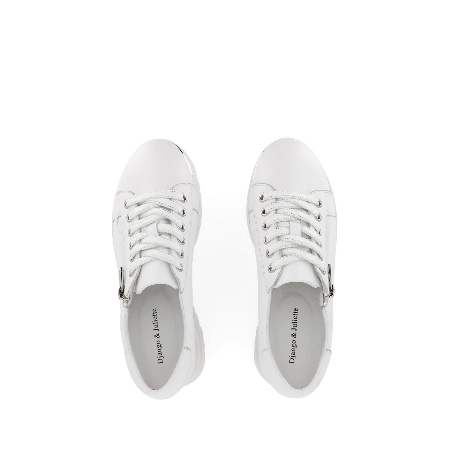 EAMMES - WHITE LEATHER - Image 5