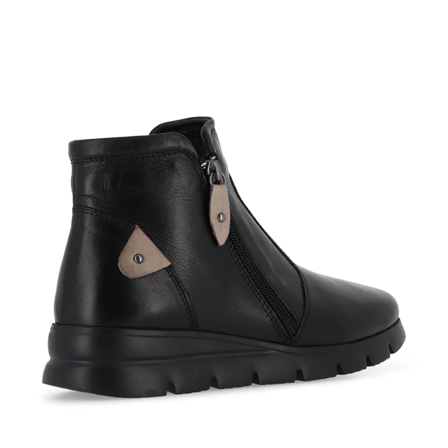 EDDIE - BLACK BLACK LEATHER - Image 4