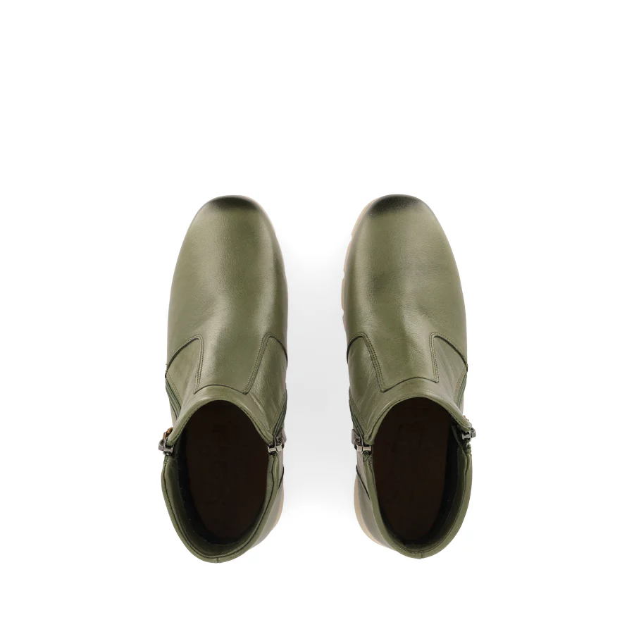 EDDIE - DARK OLIVE LEATHER - Image 5