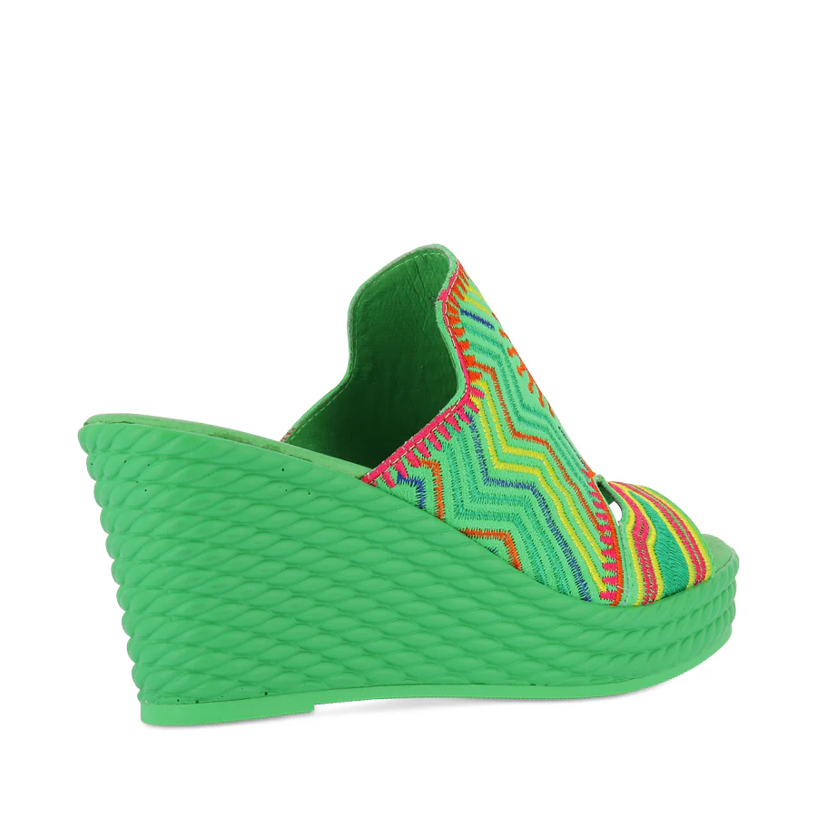 EILAM - LIME MULTI SUEDE - Image 4