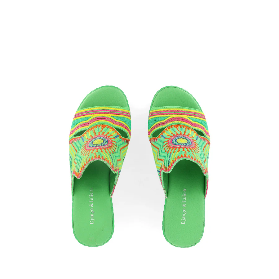 EILAM - LIME MULTI SUEDE - Image 5
