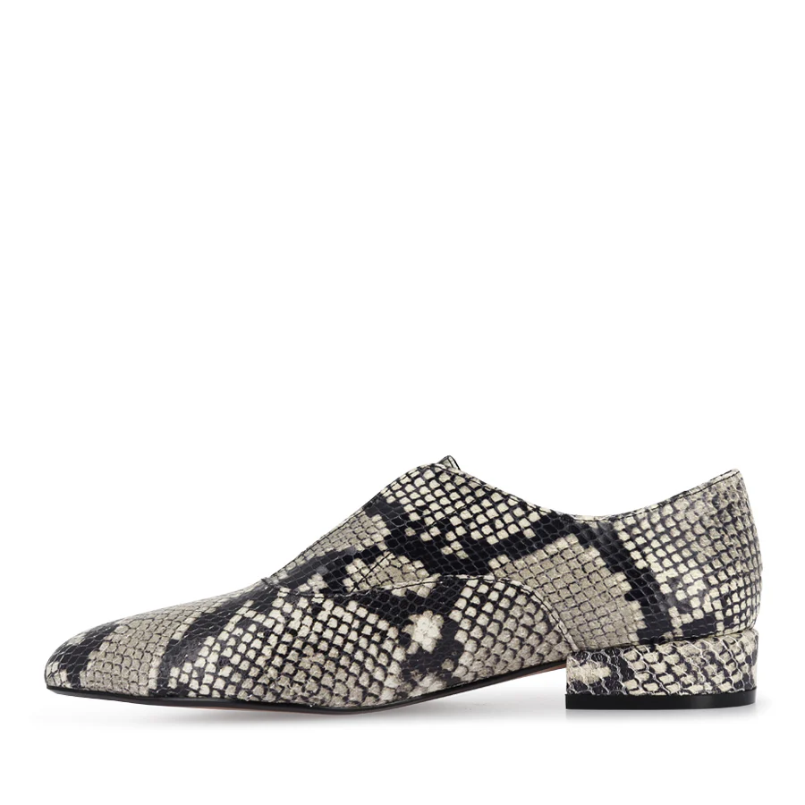 ELAHS - BLACK WHITE SNAKE LEATHER - Image 2