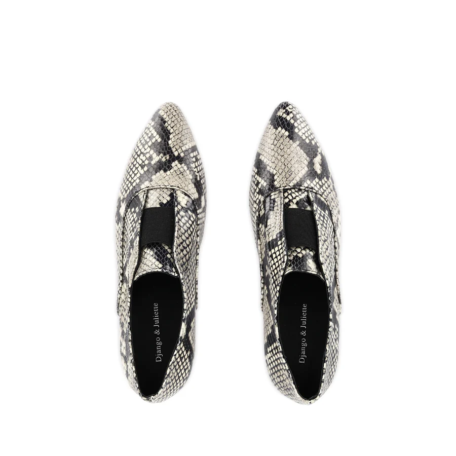 ELAHS - BLACK WHITE SNAKE LEATHER - Image 5
