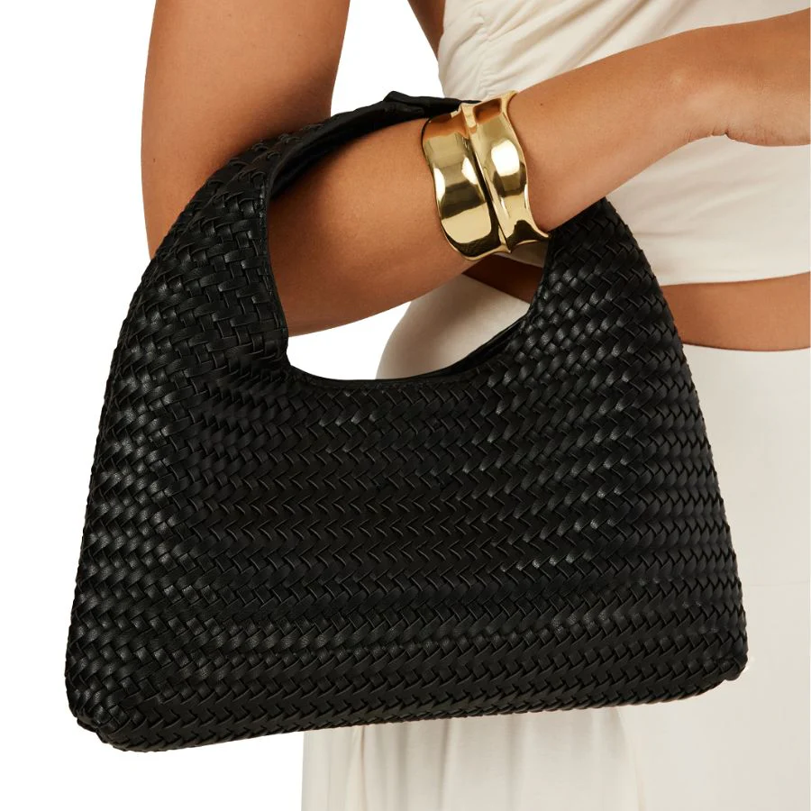 ELIANA HANDLE BAG - BLACK - Image 2