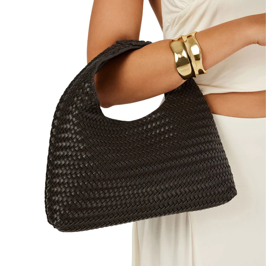 ELIANA HANDLE BAG - CHOCOLATE - Image 2