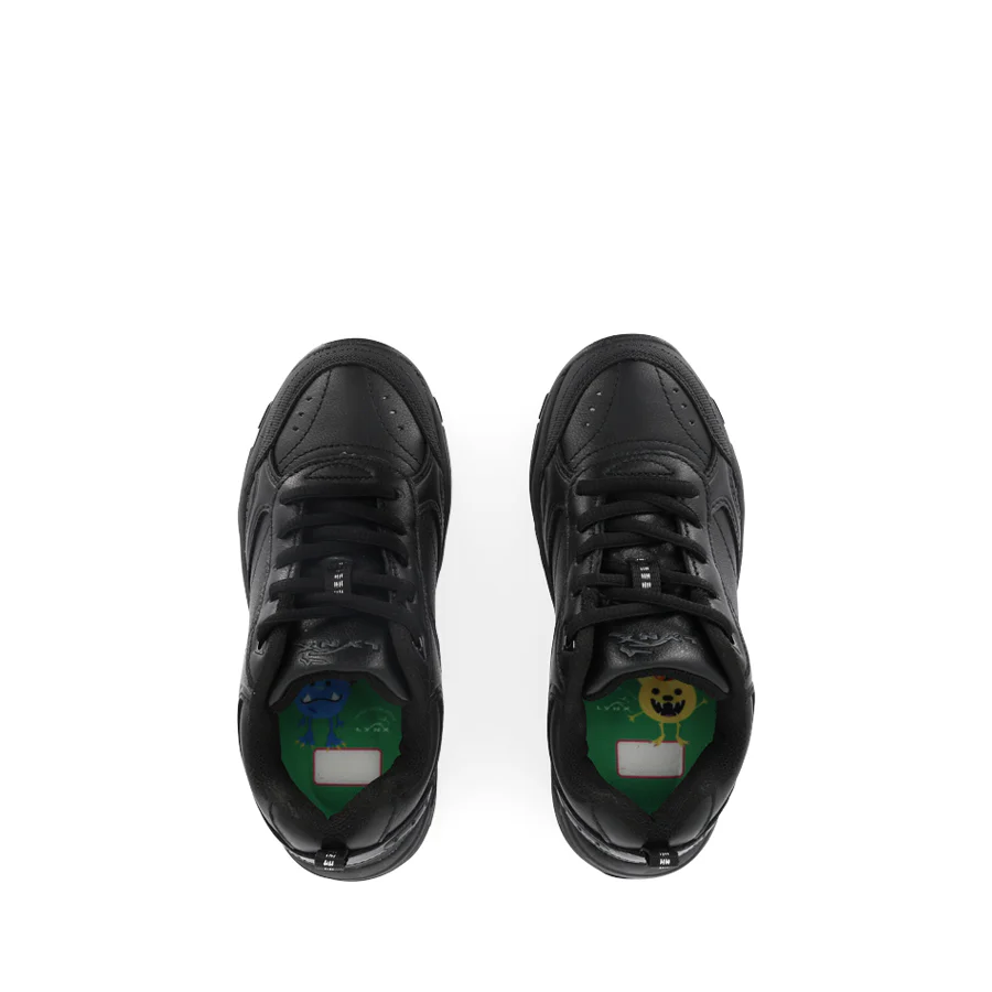 ELITE JNR - BLACK LEATHER - Image 5