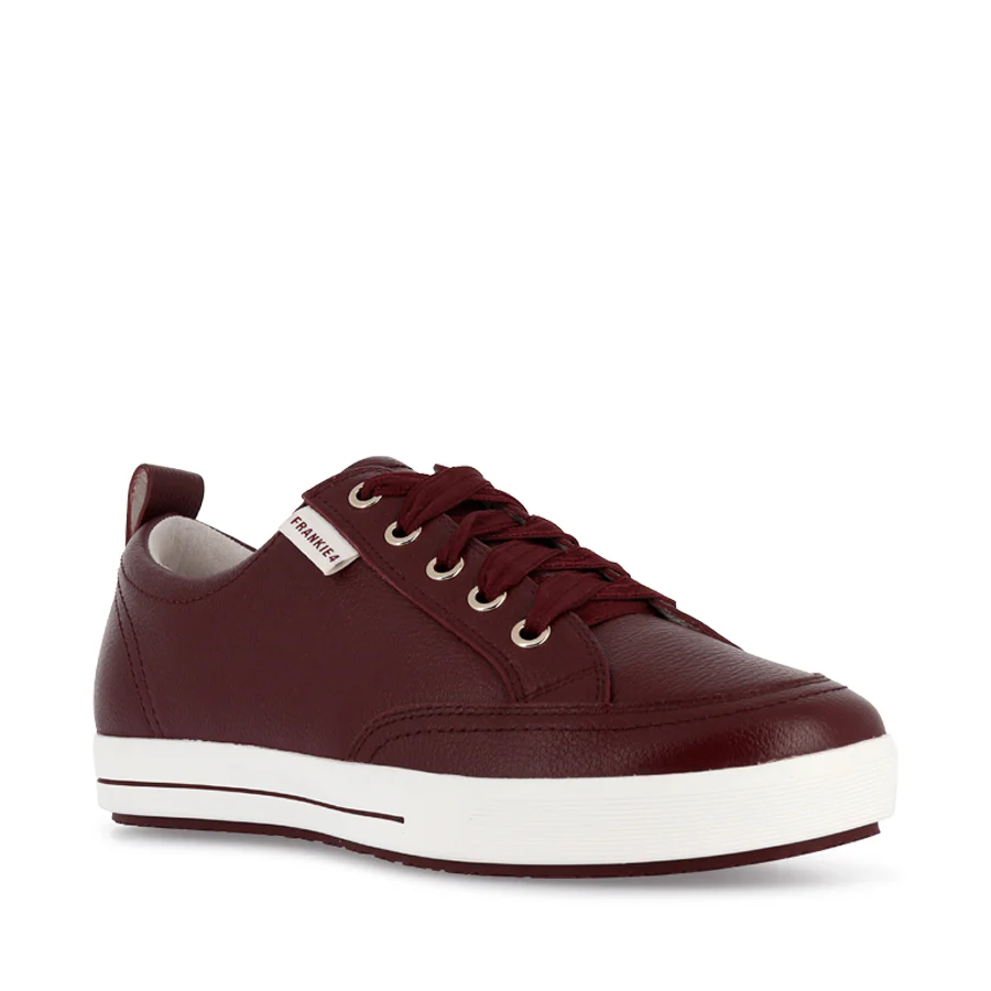 ELLIE V - CRANBERRY TUMBLED LEATHER - Image 3