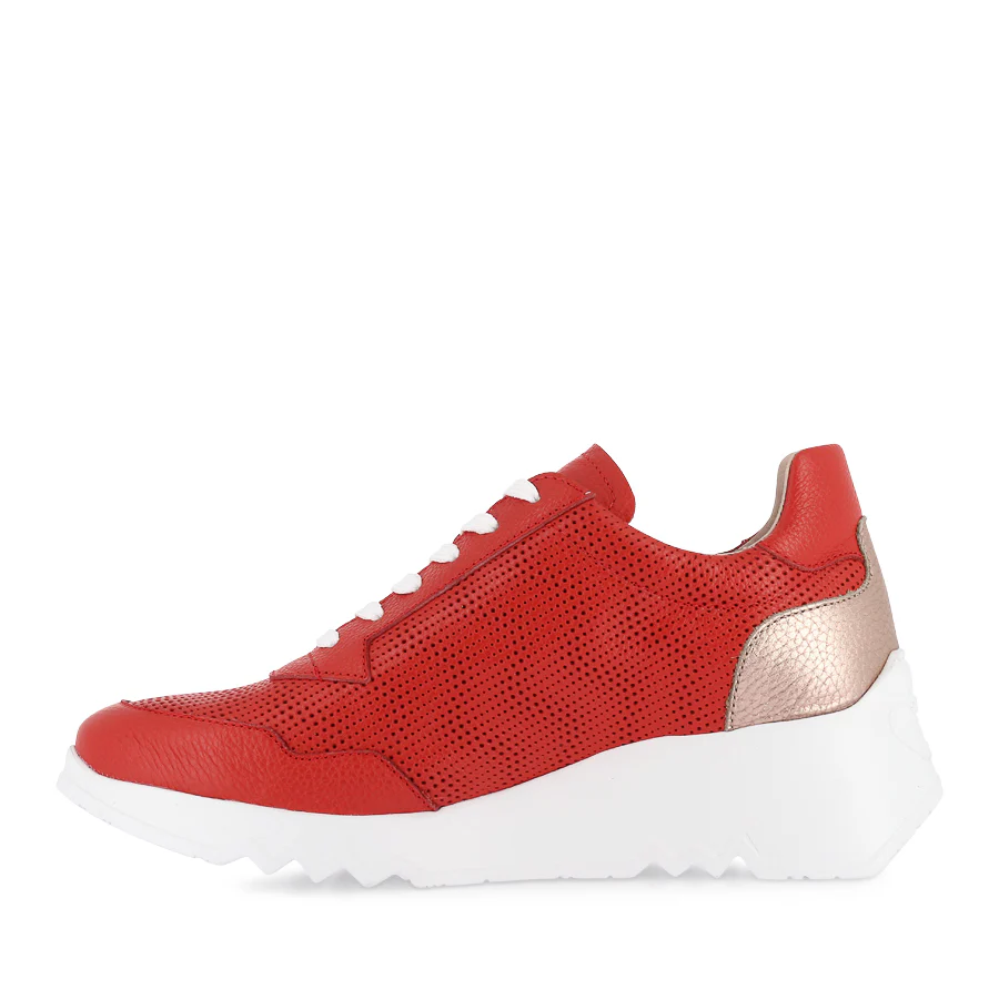 ELOISE E-6771 - RED LEATHER - Image 2