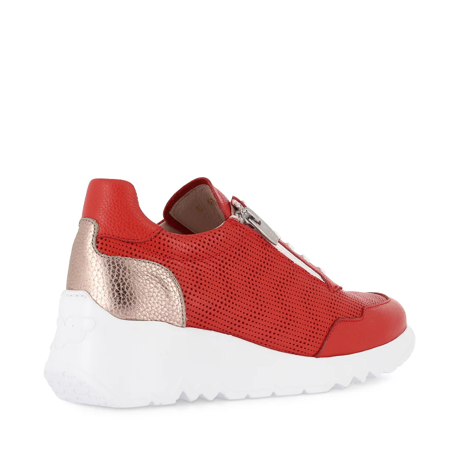ELOISE E-6771 - RED LEATHER - Image 4